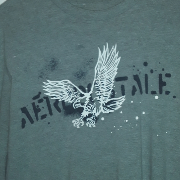 Aeropostale Grey long sleeve tee shirt - Picture 2 of 2